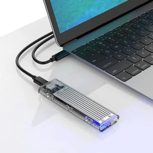 Carcasa Orico Tcm2-C3 para Nvme M.2 SSD 10 Gbps (Plateado)