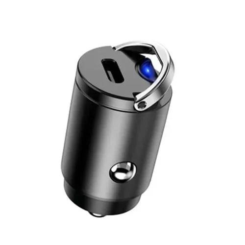 Carga Rápida Del Automóvil One Drag Dos Enchufes De Conversión De Cigarrillos, Modelo: Pd + Pd (Negro)
