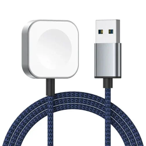 Cargador Magnético para Apple Watch Interfaz USB (Azul)
