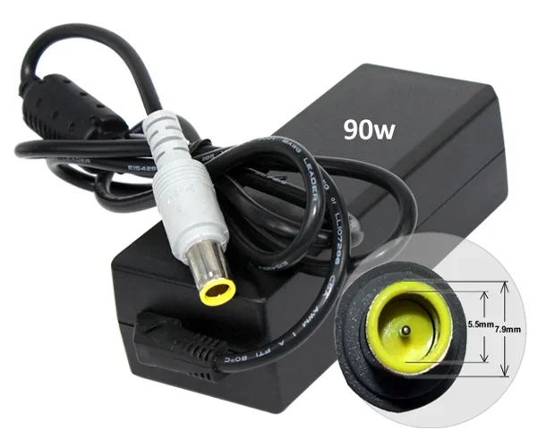 Cargador para portátil lenovo 90w 20v 4.5a 7.9 mm x 5.5 mm / 4575