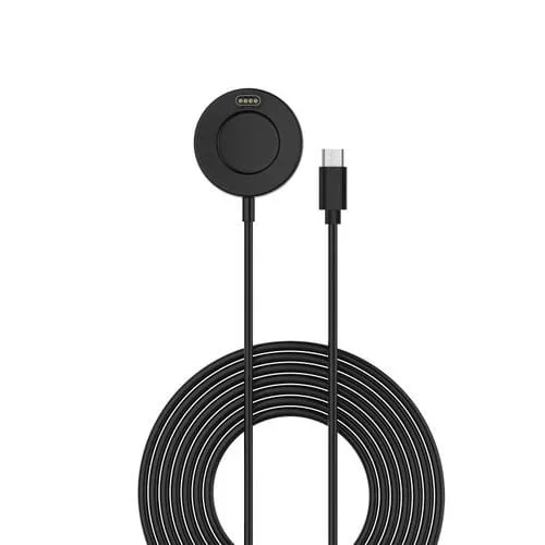 Cargador Reloj Garmin Instinct 2S Tipo-C con función datos (Negro)