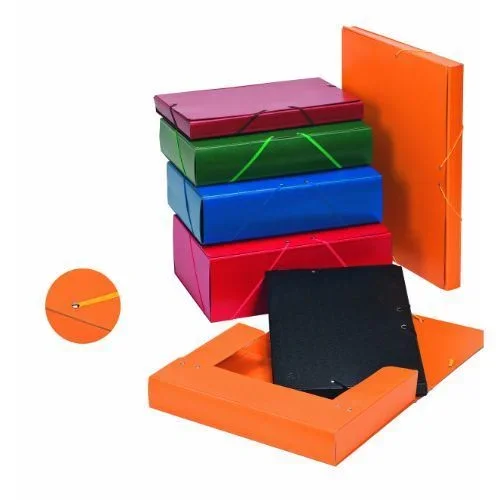 Carpeta proyectos lomo 9 cm carton color rojo carchivo
