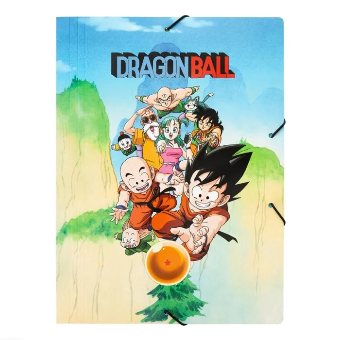 Carpeta solapas de carton dragon ball
