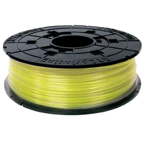 Cartucho filamento pla color clear yellow 600gr para impresoras xyz