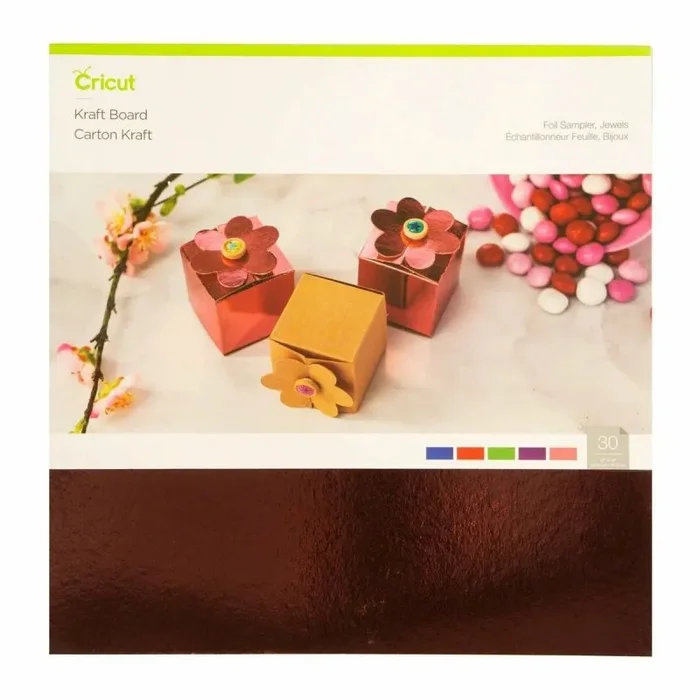 Cartulina autoadhesiva para plotter de corte cricut foil