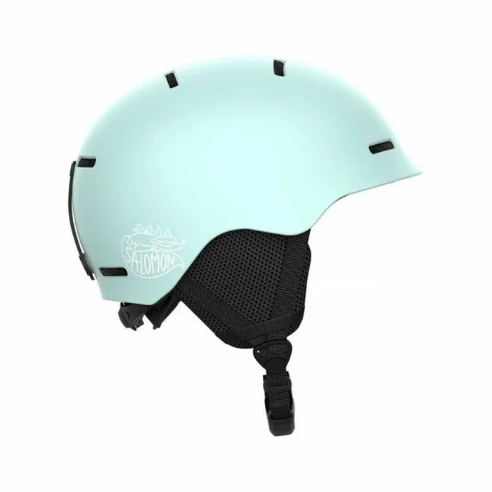 Casco de esquí salomon azul infantil unisex 49-53 cm