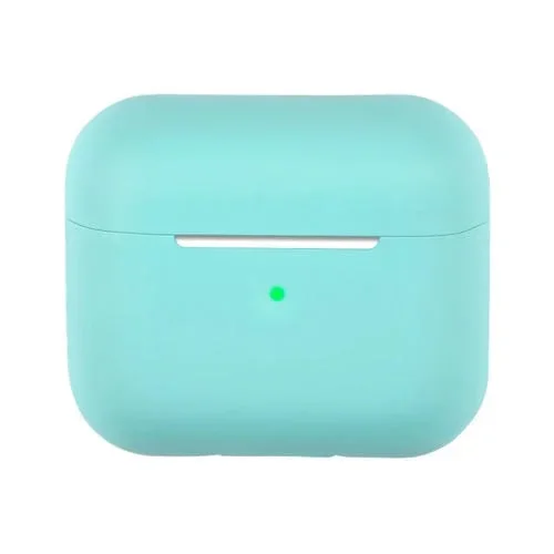 Case de Protección Silicona Auriculares Inalámbricos Airpods 3 (Mint Green)