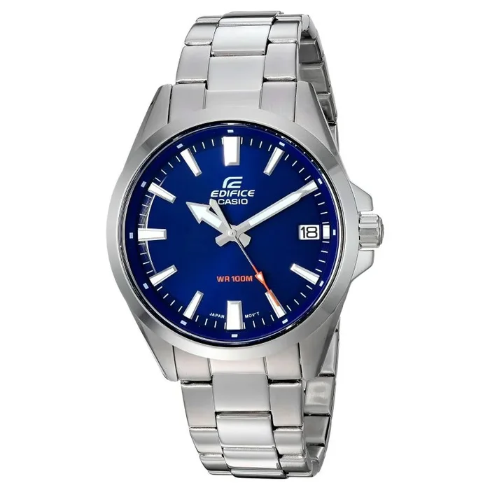 Casio EFV-100D-2AVUEF reloj Reloj de pulsera Unisex Cuarzo Azul, Plata