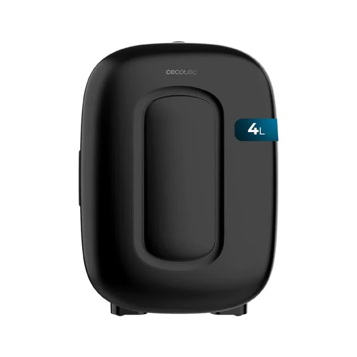 Cecotec Mini Nevera Bolero MiniCooling 4L Bora Black, Funcionamiento 12V-220V, Compatible coche y caravanas, Función enfriamiento y calentamiento, Rango temperatura 5-65º, Transporte fácil