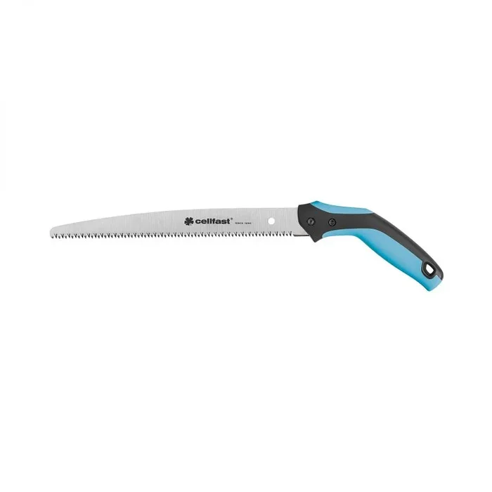 Cellfast Pruning Saw ENERGO Steel Blade 300mm, for Cutting Fresh, Dry Branches and Shoots, Tree Trimmer, 41-040, Blue