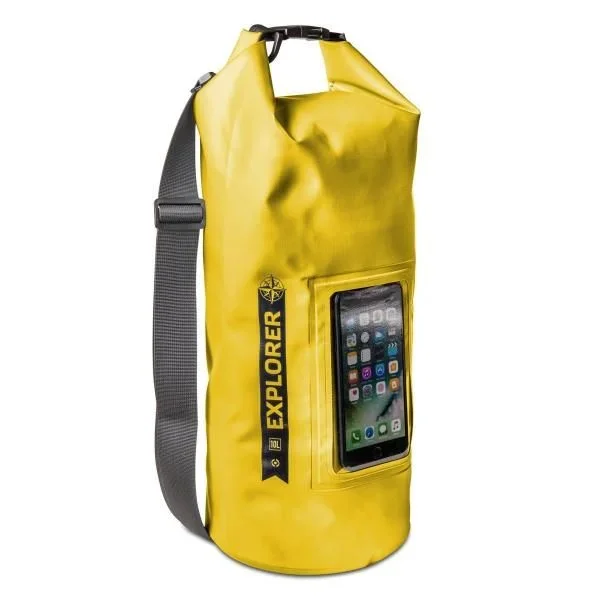 Celly EXPLORER10LYL bolsa impermeable Amarillo