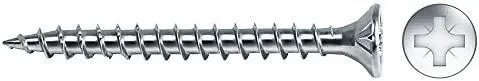 Celo 9417Vlox – Tornillo para Madera Velox Rosca Completa Cabeza Avellanada Impronta Pz Diámetro 4X17 Mm, Cincado, 1000 Unidades
