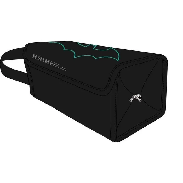 CERDÁ LIFE’S LITTLE MOMENTS – Estuche Escolar 4 Compartimentos Niño de Batman | Podrá Llevar Todo el Material Escolar Necesario para Primaria – Licencia Oficial DC