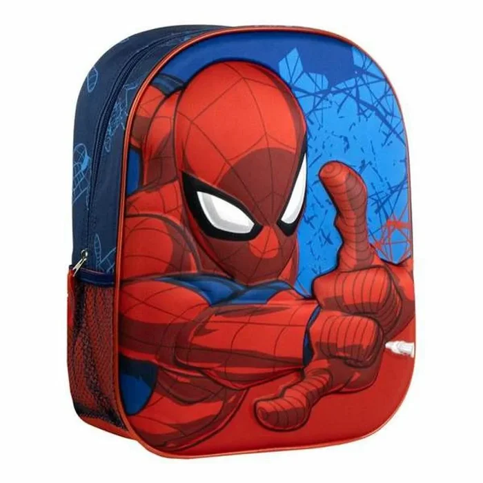 CERDÁ LIFE’S LITTLE MOMENTS Mochila Infantil 3D Spiderman Medidas 25.0×31.0x10.0 cm s, Unisex niños, Mod. 66