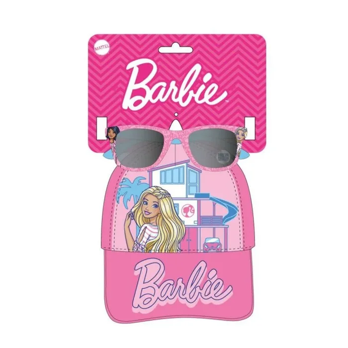CERDÁ LIFE’S LITTLE MOMENTS Set Sol Gafas y Gorra Barbie, Multicolor, Talla Única Unisex niños