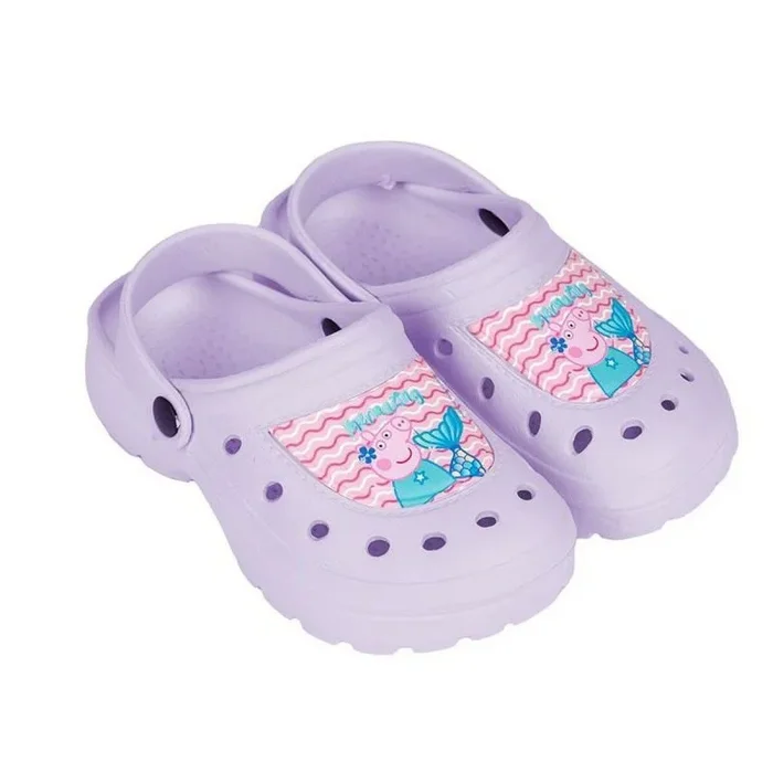 CERDÁ LIFE’S LITTLE MOMENTS Zuecos Infantiles de Peppa Pig – Color Lila – Talla 26/27 – Fabricados 100% de EVA – Zuecos Niños – Estampado de Peppa – Producto Original Diseñado en España