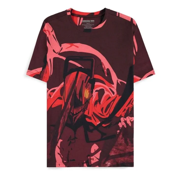 Chainsaw man camiseta rage all over talla l