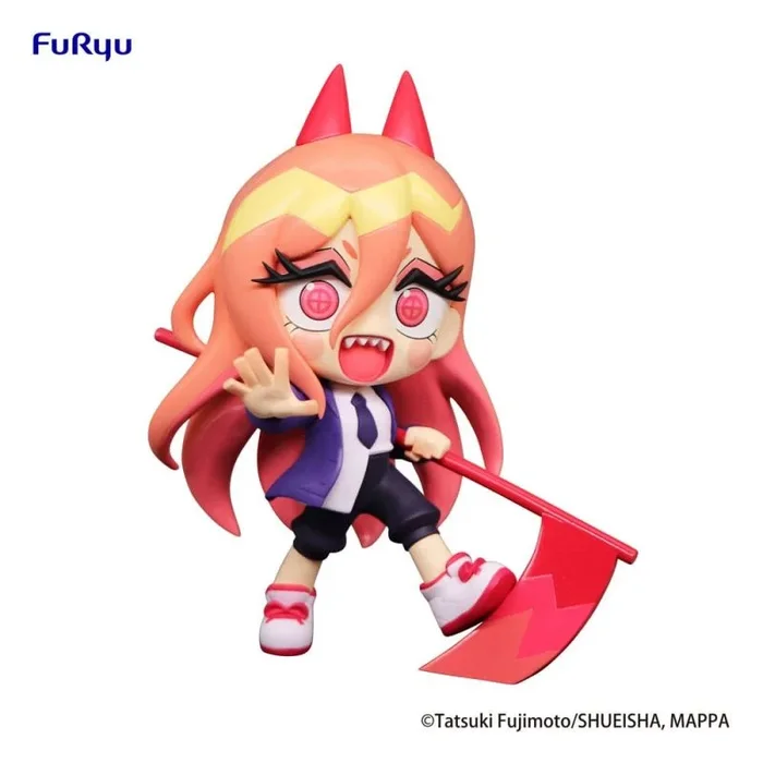 Chainsaw man toonize estatua pvc power cartoon color ver. 13 cm