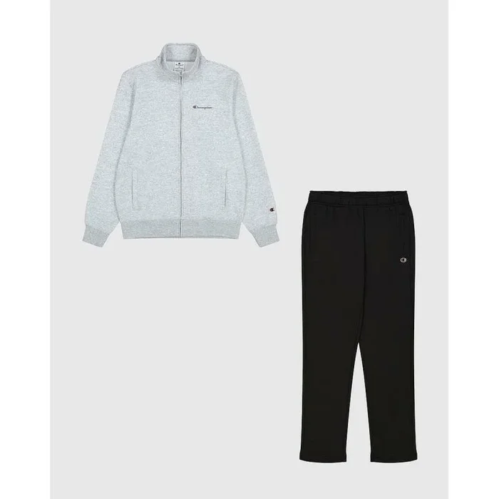 Champion Legacy Script Shop (220288) -Soft Compact Powerblend Fleece High-Neck Chándal Deportivo, Gris (EM021), XXL para Hombre