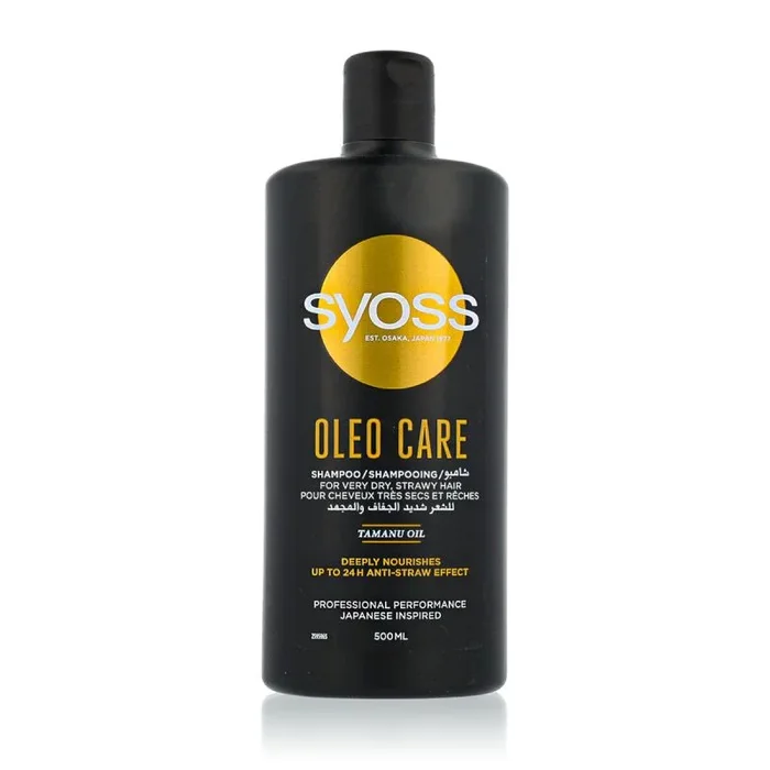 Champú Syoss Oleo Care 500 ml – Marca: Syoss – EAN: 6281031248720