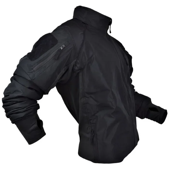 CHAQUETA JS-TACTICAL URF NEGRA TALLA MEDIANA (JS-JBK-M)