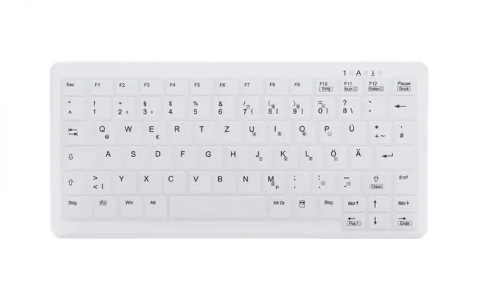 CHERRY AK-C4110 teclado RF inalámbrico AZERTY Francés Blanco