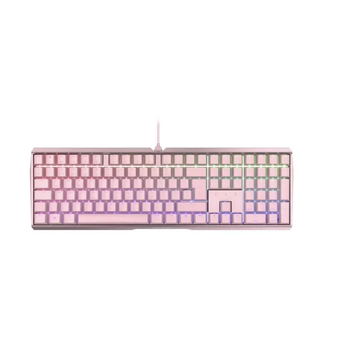 CHERRY MX 3.0S RGB teclado USB QWERTZ Alemán Rosa