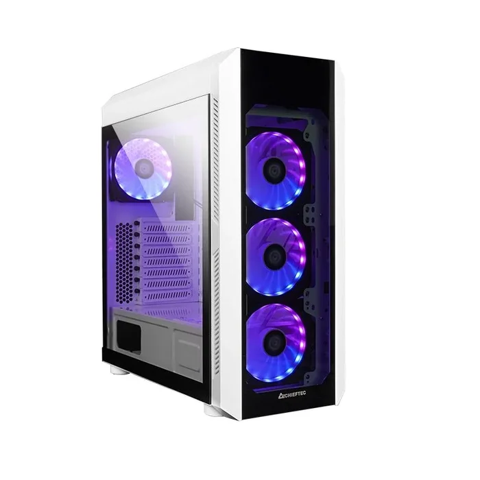 Chieftec GL-03W-OP carcasa de ordenador Midi Tower Blanco