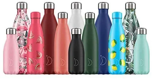 Chilly Originals Uso diario 750 ml Acero inoxidable Rosa
