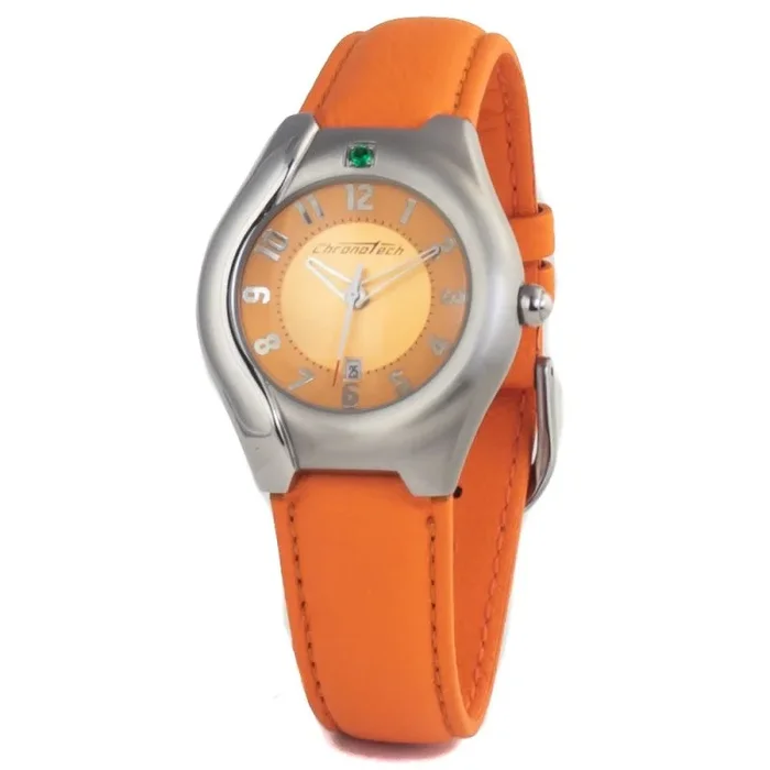 Chronotech Reloj Analógico para Mujer de Cuarzo con Correa en Cuero CT2206L-05