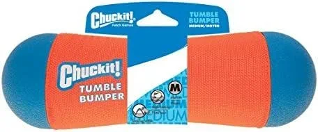 Chuckit! 184201 Tumble Bumper Juguete Flotante y Rebotando para Perros, M