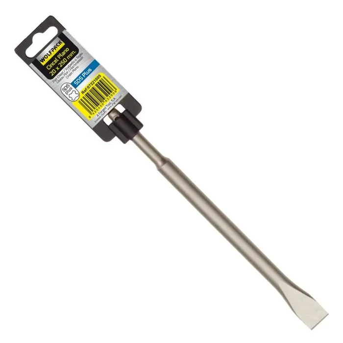 Cincel martillo sds plus plano 20×250 mm.