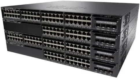 Cisco Catalyst WS-C3650-24TS-E switch Gestionado L3 Gigabit Ethernet (10/100/1000) 1U Negro
