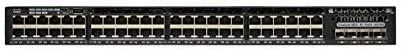 Cisco Catalyst WS-C3650-48PQ-E switch Gestionado L3 Gigabit Ethernet (10/100/1000) Energía sobre Ethernet (PoE) 1U Negro
