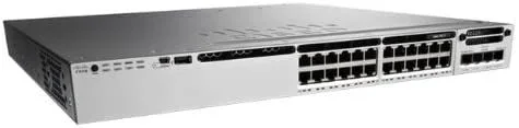 Cisco Catalyst WS-C3850-24P-L switch Gestionado Energía sobre Ethernet (PoE) Negro, Gris
