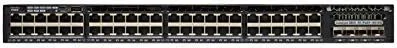 Cisco WS-C3650-48FQM-S switch Gestionado L3 10G Ethernet (100/1000/10000) Energía sobre Ethernet (PoE) 1U Negro