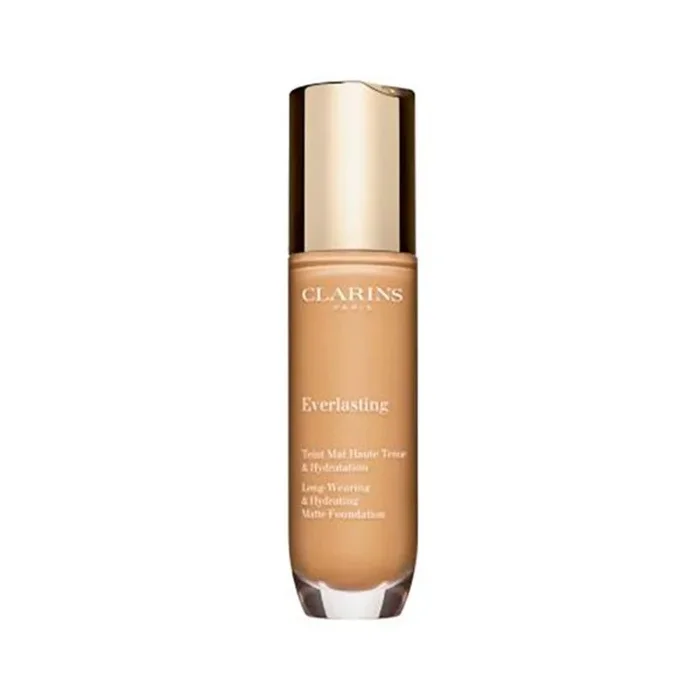 Clarins Everlasting Teint Mat Haute Tenue #112.5W caramel 30 ml Botella Crema