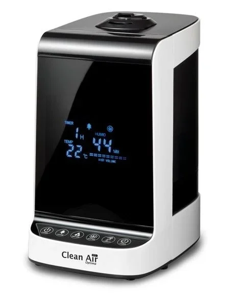 Clean Air Optima CA-605 humidificador Ultrasónica 5 L Negro, Blanco 138 W