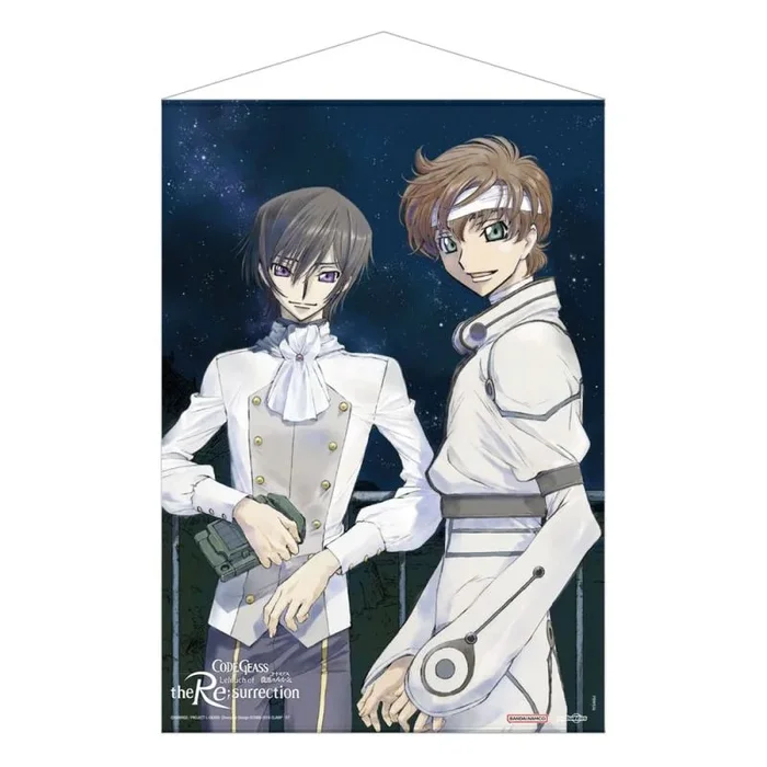 Code geass lelouch of the re:surrection póster tela lelouch and suzaku 50 x 70 cm