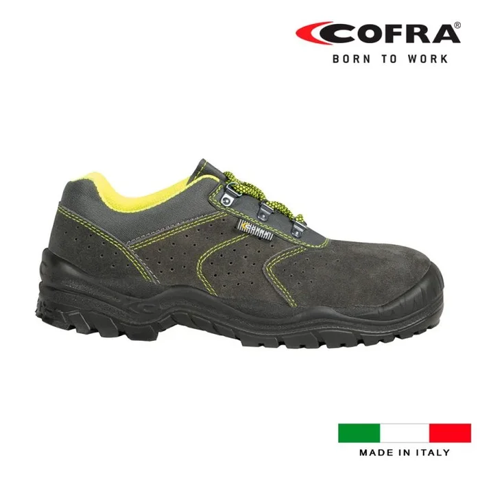 COFRA No Aplica, Zapatos de Seguridad y contra Incendios Hombre, Gris, 38 EU