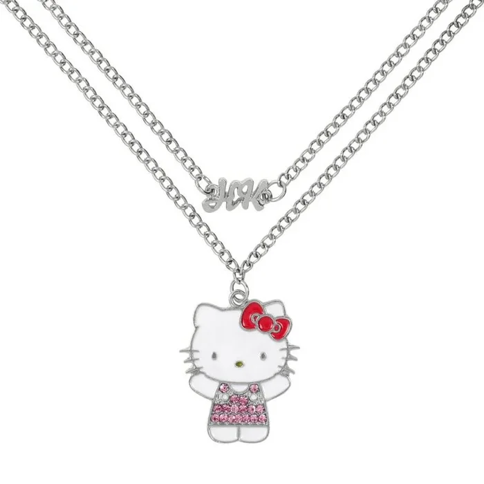 Colgante hello kitty and friends plata
