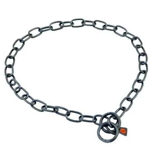 Collar Cadena Acero Inox Negro disponible en varias opciones