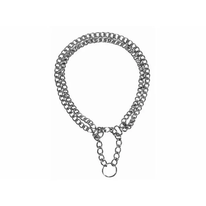 Collar de adiestramiento para perros trixie 35 cm metal doble