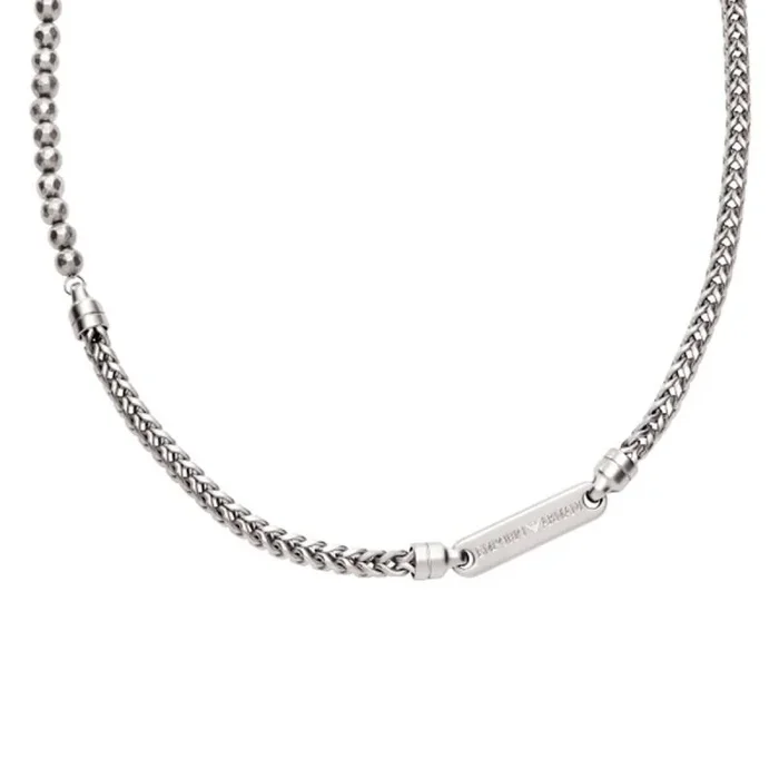 Collar mujer emporio armani egs3182040 plateado