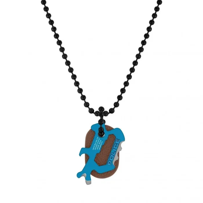 Collar police hombre police pj26566psbl02 50+20cm