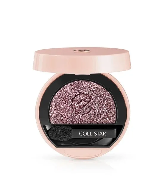 Collistar Impeccable Compact sombra de ojos 2 g 310 Burgundy Frost Brillo