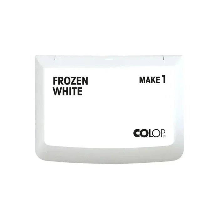 COLOP Almohadilla de sello MAKE 1 Frozen White, 50 x 90 mm