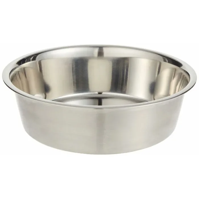 Comedero para perro trixie acero inoxidable 1,7 l