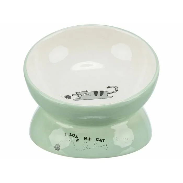 Comedero para Perro Trixie Blanco Verde Ø 13 cm 150 ml – Marca: Trixie – EAN: 4047974244708