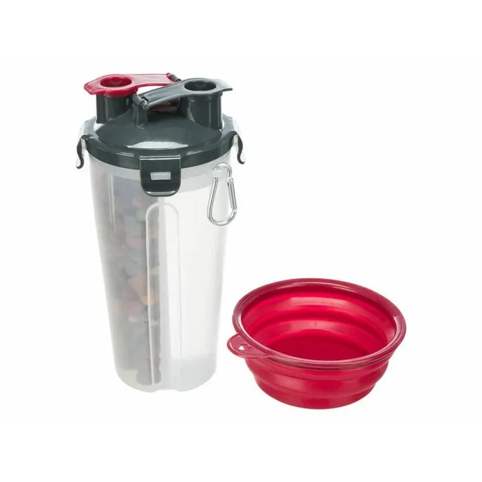 Comedero para perro trixie silicona plástico